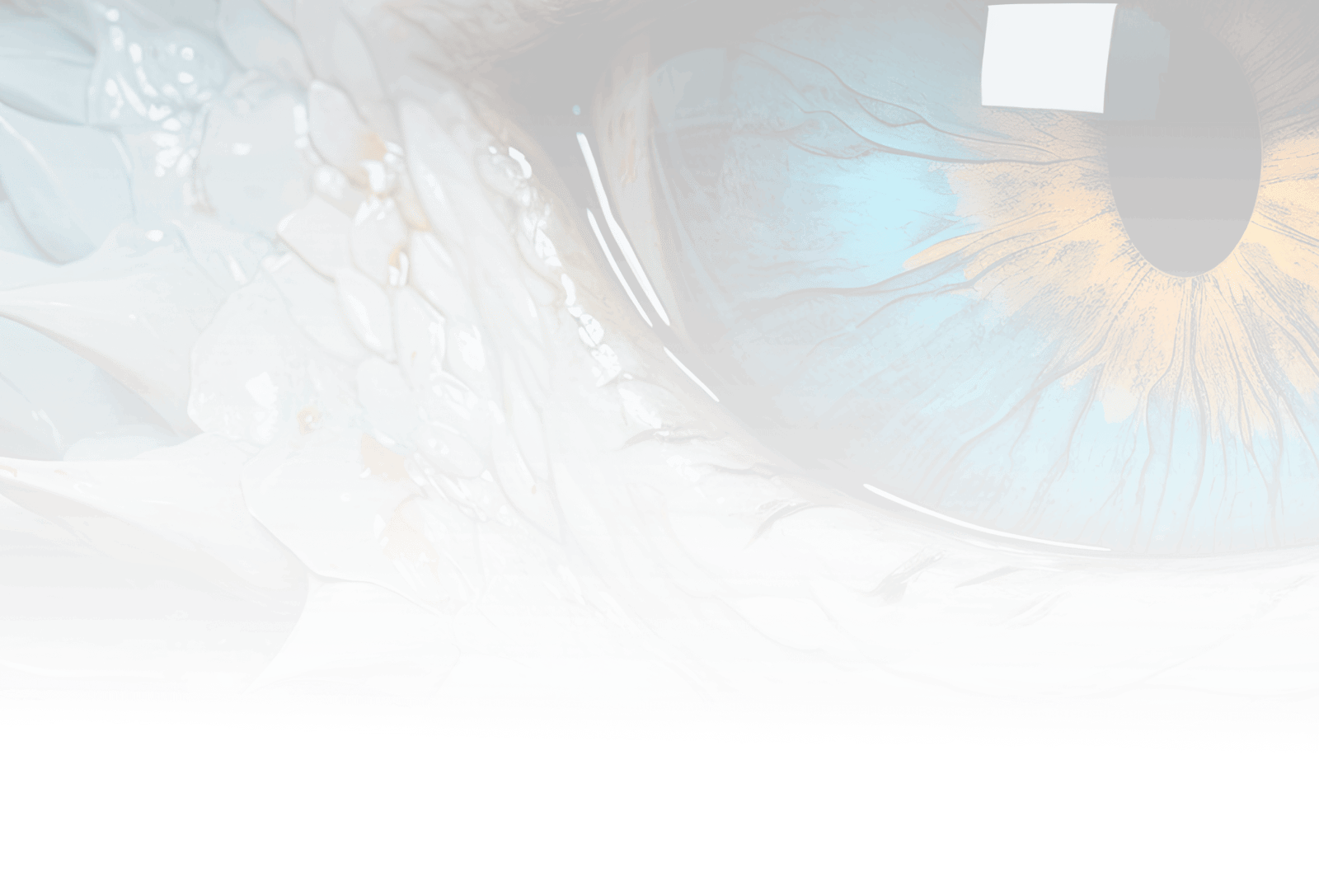 Green yellow eye transulscent background