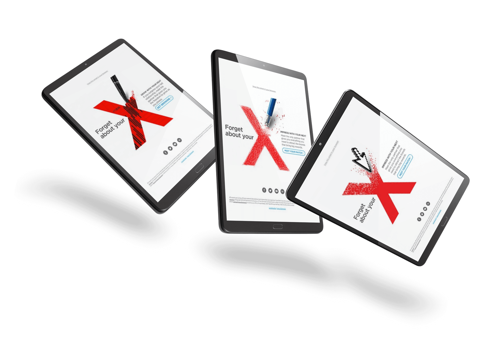 Digital Design three tablets