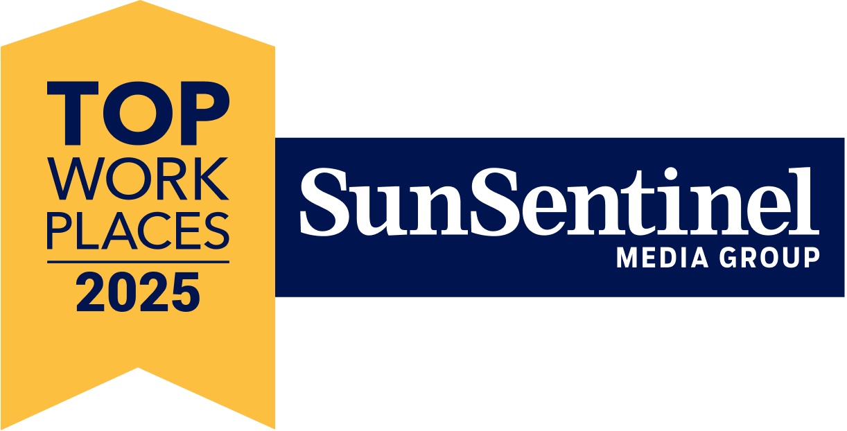 Top Work Places 2025 SunSentinel Media Group Logo