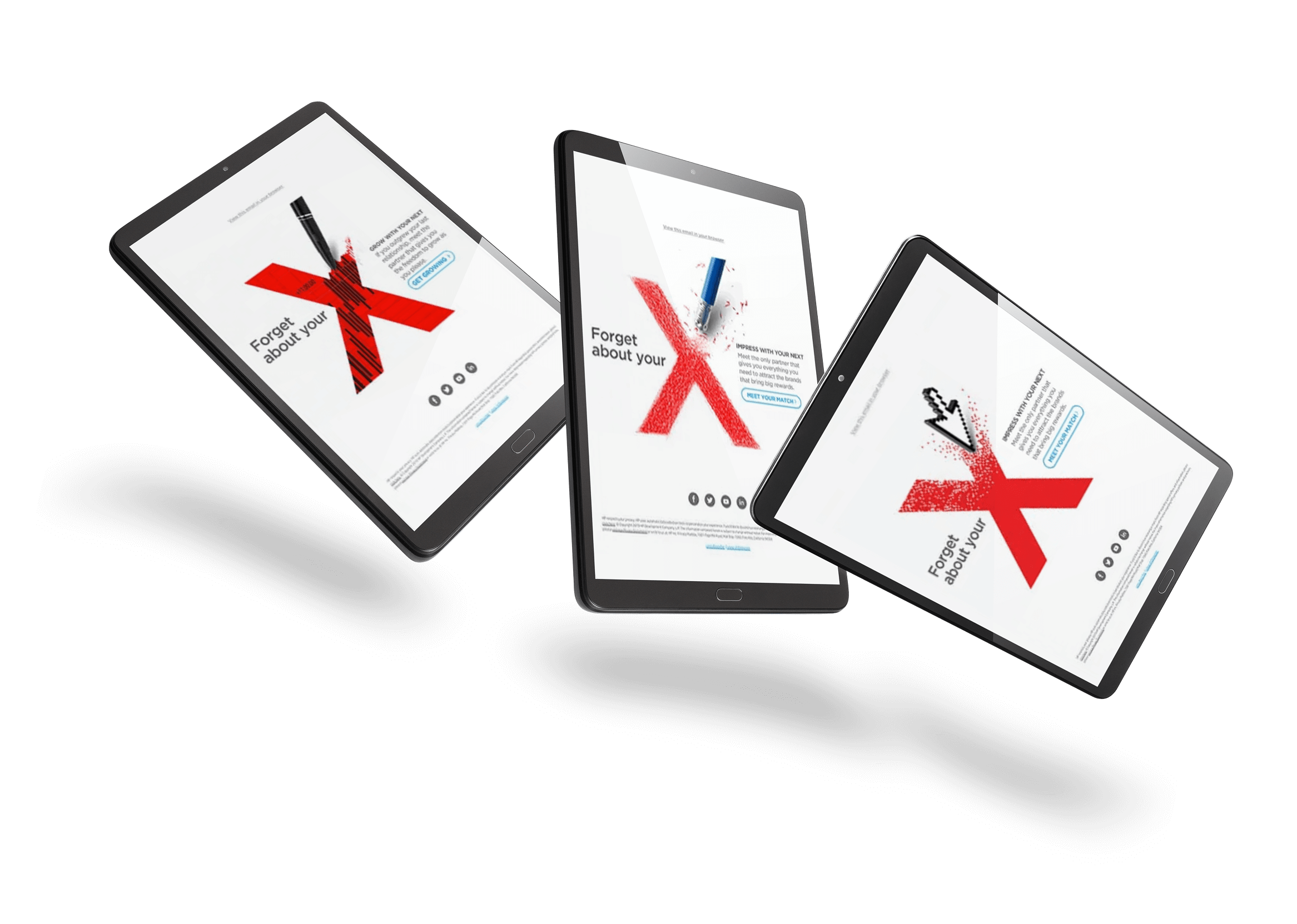 Digital Design three tablets