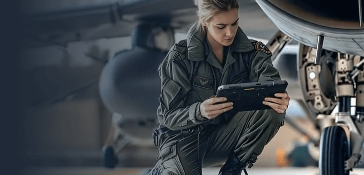 pilot woman with ai
